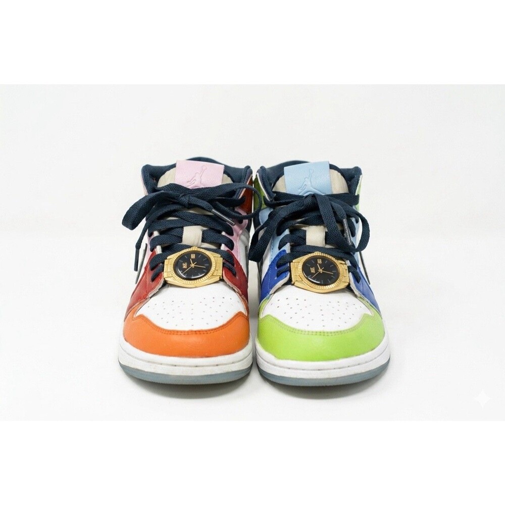 Air Jordan 1 Mid Fearless Melody EhsaniWomen'sSize7 CQ7629-100 RAREAuthentic